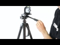 wt 3560 kamerastativ tripod produktdemonstration kamda.se