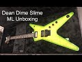 Dean Dimebag Dime Slime ML Guitar Unboxing