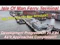 New Isle of Man Ferry Terminal, Liverpool Development 20.2.24 (By Drone)