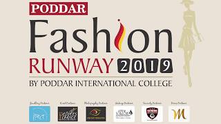 Poddar  collage Fashion Runway 2019 || Esma Voloder || Spin Shot Production |