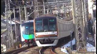 西武40000系40105F甲種 西所沢通過