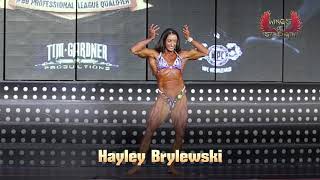 Pro Women's Physique Pre-Judging Hayley Brylevsky - Wings Of Strength Romania Musclefest 2019