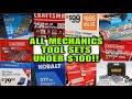 You Won't Believe The Amazing Selection Of Mechanics Tool Sets Under $100!