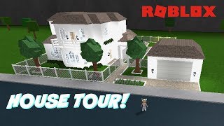 Bloxburg House Tour Modern Mansion Roblox