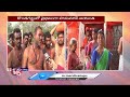 కొండగట్టు లో హనుమాన్ జయంతి huge devotee rush for hanuman jayanti grandly celebrated in jagtial v6