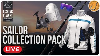 Testing the NEW Sailor Collection Pack! (Ocean Fishing) | Fishing Planet [LIVE]