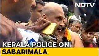 Top Cop Negotiates With Protesters As Woman Nears Sabarimala Shrine