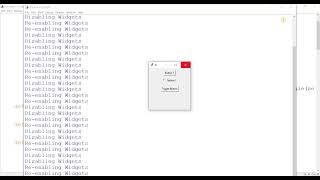 How to Disable Children Widgets in a Frame - Tkinter Python