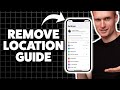 How To Remove Location From iPhone 2026 (Step-By-Step Tutorial)
