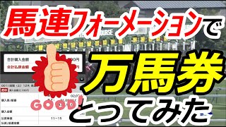 【万馬券】今週も馬連で万馬券ゲットできるのか！？多点買いオススメ