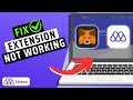 How To Fix Metamask Extension Not Working On Mises Browser- FULL GUIDE