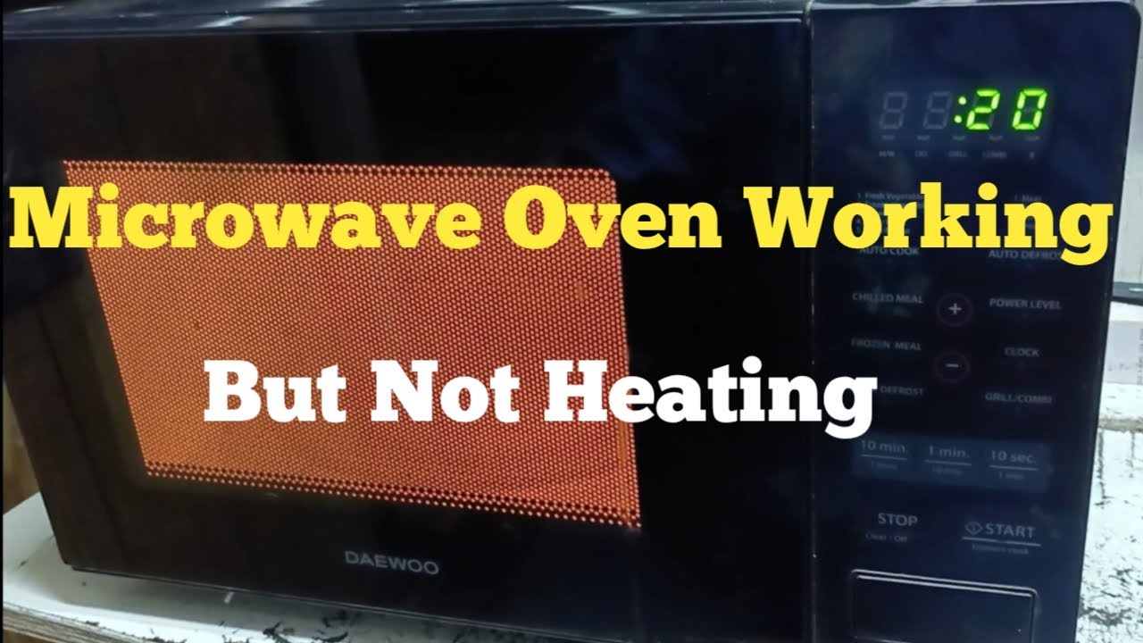 Microwave Oven Working But Not Heating Problem @MakCyber - YouTube