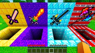 Download Mp3 I found a SECRET TUNNELS with NEW SWORD in Minecraft What s INSIDE the CURSED TUNNEL