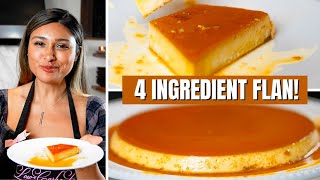 4 INGREDIENT KETO TRADITIONAL FLAN CAKE! QUICK EASY MEXICAN RECIPE
