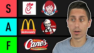 Ranking EVERY Fast Food Restaurant TIER LIST