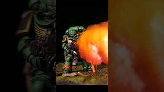 Making a Warhammer 40k Diorama in 50.69 seconds #warhammer40k #youtubechamps