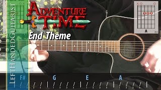 Adventure Time - End Theme | guitar lesson