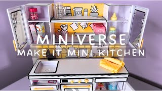 Unboxing MGA's Miniverse Make It Mini Kitchen! Opening and organizing