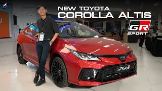 เจอพอดี!! New Toyota Corolla Altis GR-Sport 2024-2025