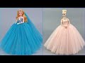 Gorgeous DIY Barbie Doll Dresses / Toy Hacks You'd Wish You'd Known Sooner