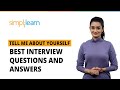 Tell Me About Yourself Best Answer for Freshers And Experienced | Simplilearn