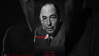 05 inspiring C  S  Lewis quotes to live by . #cslewis