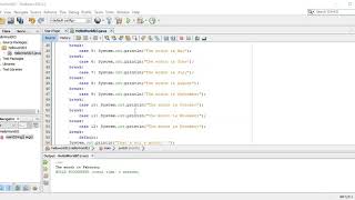 04 Java Switch Case statements