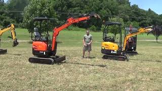 New 2600lb GroundHog BH20D vs 3000lb ZH20D