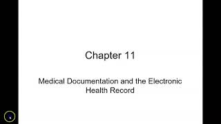 Medical Documentation and EHR