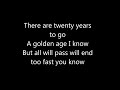 placebo twenty years lyrics