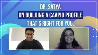 Dr. Satya, UB- Class of 2024,  about the value of building YOUR OWN application. #caapid #dmd #dds