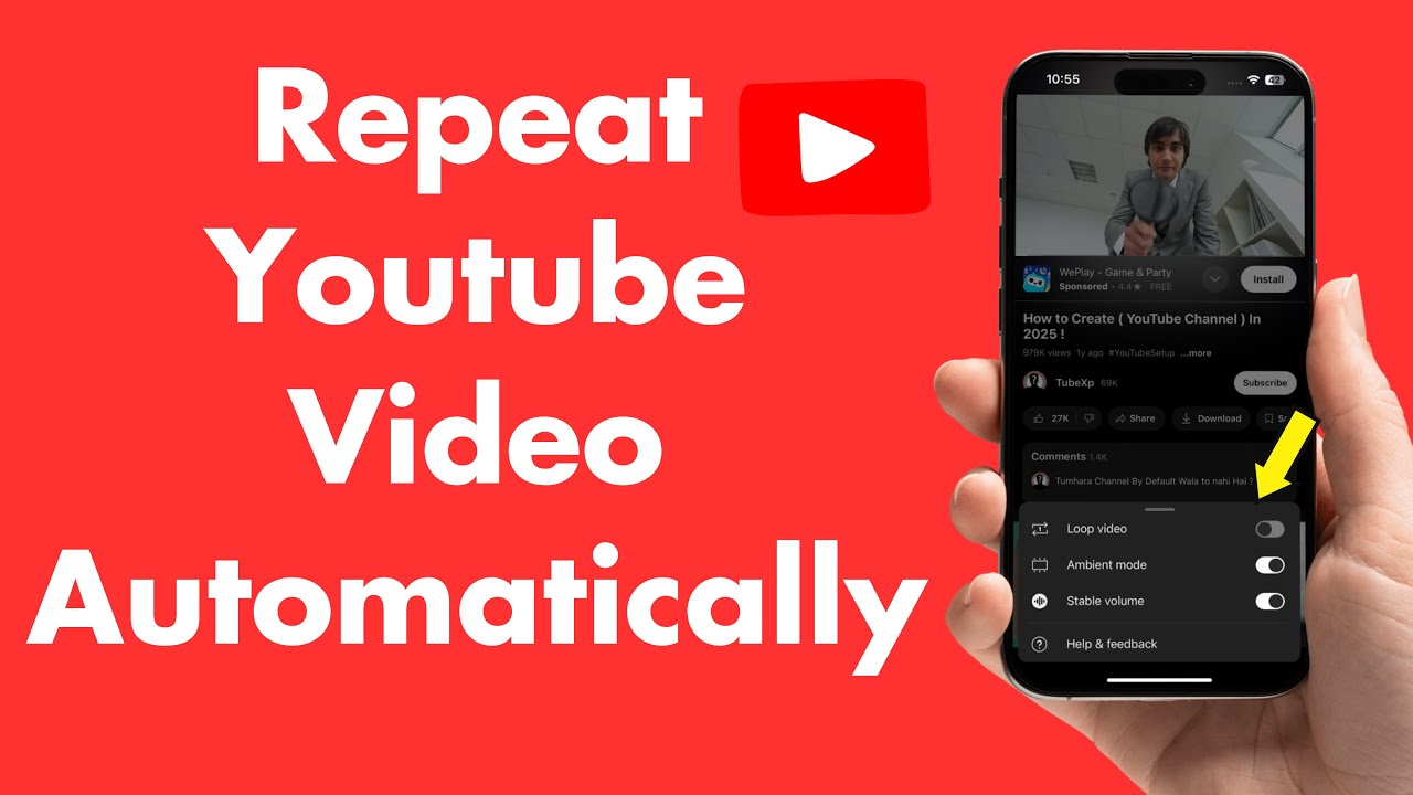 How To Repeat Videos Automatically Youtube