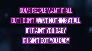 If I Ain't Got You (Karaoke) - Alicia Keys