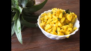 pineapple  curry | palya recipes