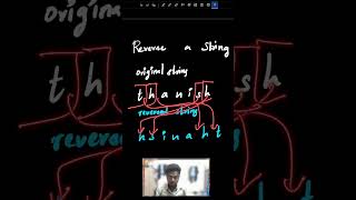 Reverse a string in 1 minute Tamil #coding #cppprogramming
