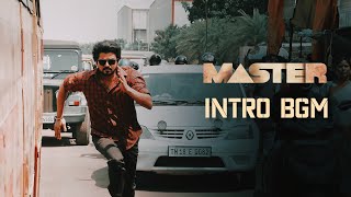 Master - Intro Background Music | HQ | Thalapathy Vijay | Anirudh | Master BGM