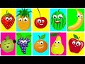 Ten In The Bed | Fruits Nursery Rhymes For Kids | Learn Fruits Songs For Toddler | kids  tv