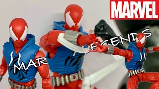 【ファン待望】マーベルレジェンド・シリーズ スカーレットスパイダー 6インチ アクションフィギュア シリーズ レビュー 【marvel legends】