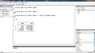 Stata Quick Tip: Date function