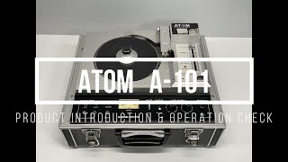 【Product Presentation】ATOM A-101 7” Vinyl Record Cutting Lathes  Operation Check