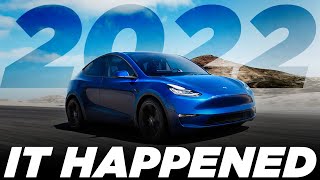 IT HAPPENED! Tesla Model Y 2022 UPDATE Is Here!