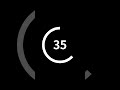 55 seconds circle timer（vertical）