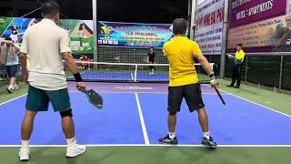 Giải pickleball Quán Toan mở rọng trình 2.5 trận này khá gay cấn