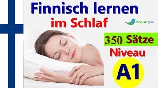 Finnisch lernen im schlaf | Die wichtigsten Finnisch Sätze und Wörter | #Prolingoo_German