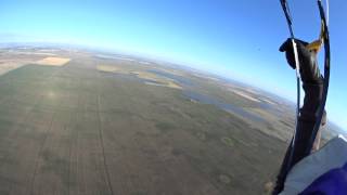 3 way exit from 4500 ft skydive south sask