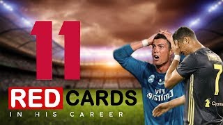 Cristiano Ronaldo All 11 Red Cards in His Career | Most Cards Cr7 was not deserved