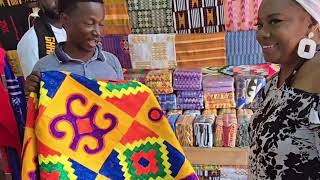 Homecoming ceremony  at Bonwire Kente Village in Ashani Region  Ghana 🇬🇭