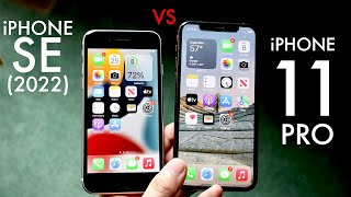 iPhone SE (2022) Vs iPhone 11 Pro! (Comparison) (Review)