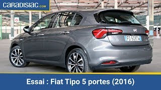 Essai - Fiat Tipo 5 portes 2016 : succès en vue