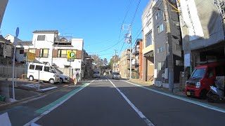 【自転車車載】ローソンストア100千住寿町店～千住公園(2018/09/28)